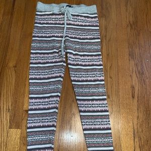 patterned joggers